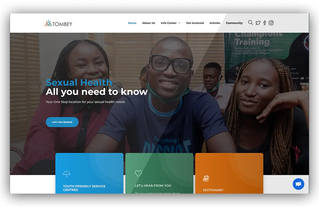 Tombey — Own your health, Own your choice